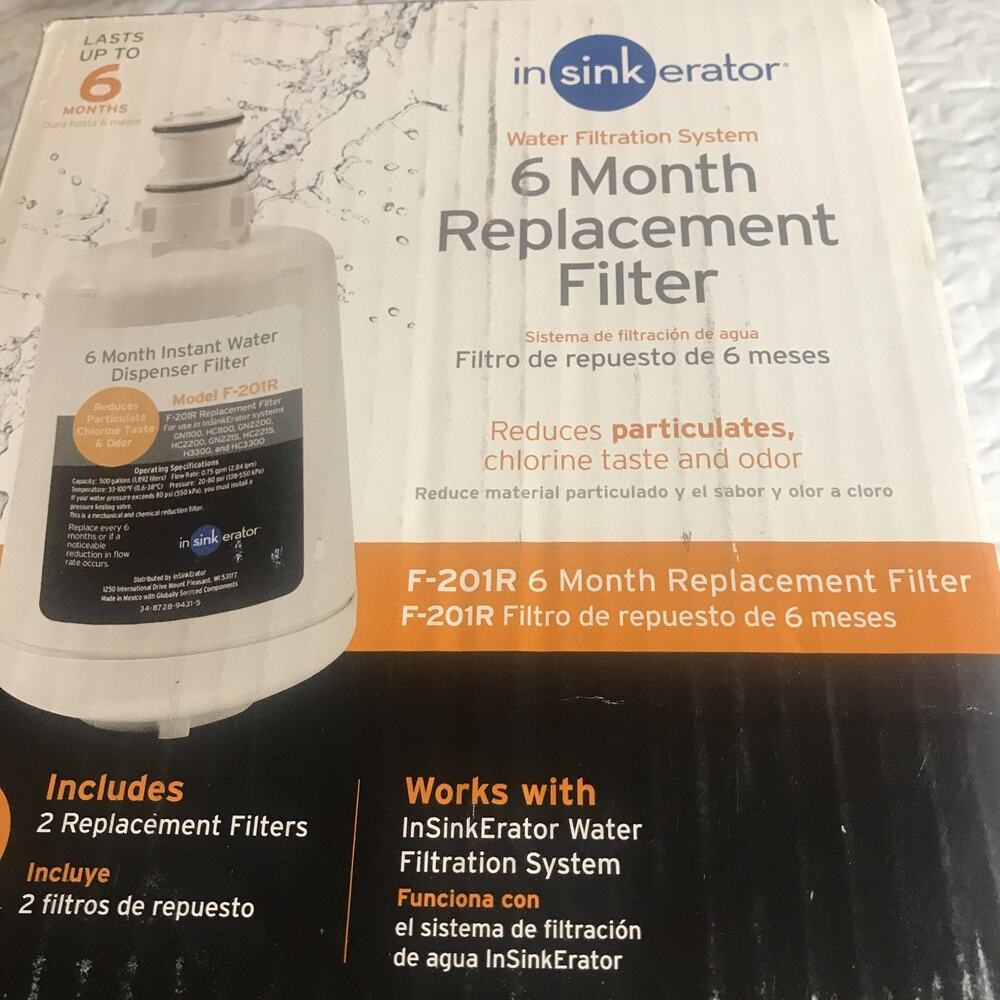 InSinkErator Filter F-201R. 2-pack